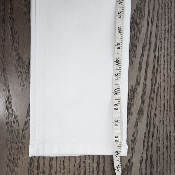 DL1961 Angel Mid Rise Skinny Ankle Jeans Womens 28 White Everyday Casual Denim - Picture 12 of 14